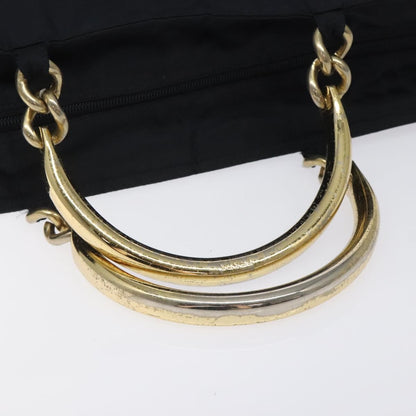 Prada Metal Handles Tote Tessuto, NAVY, NYLON, Tote bag