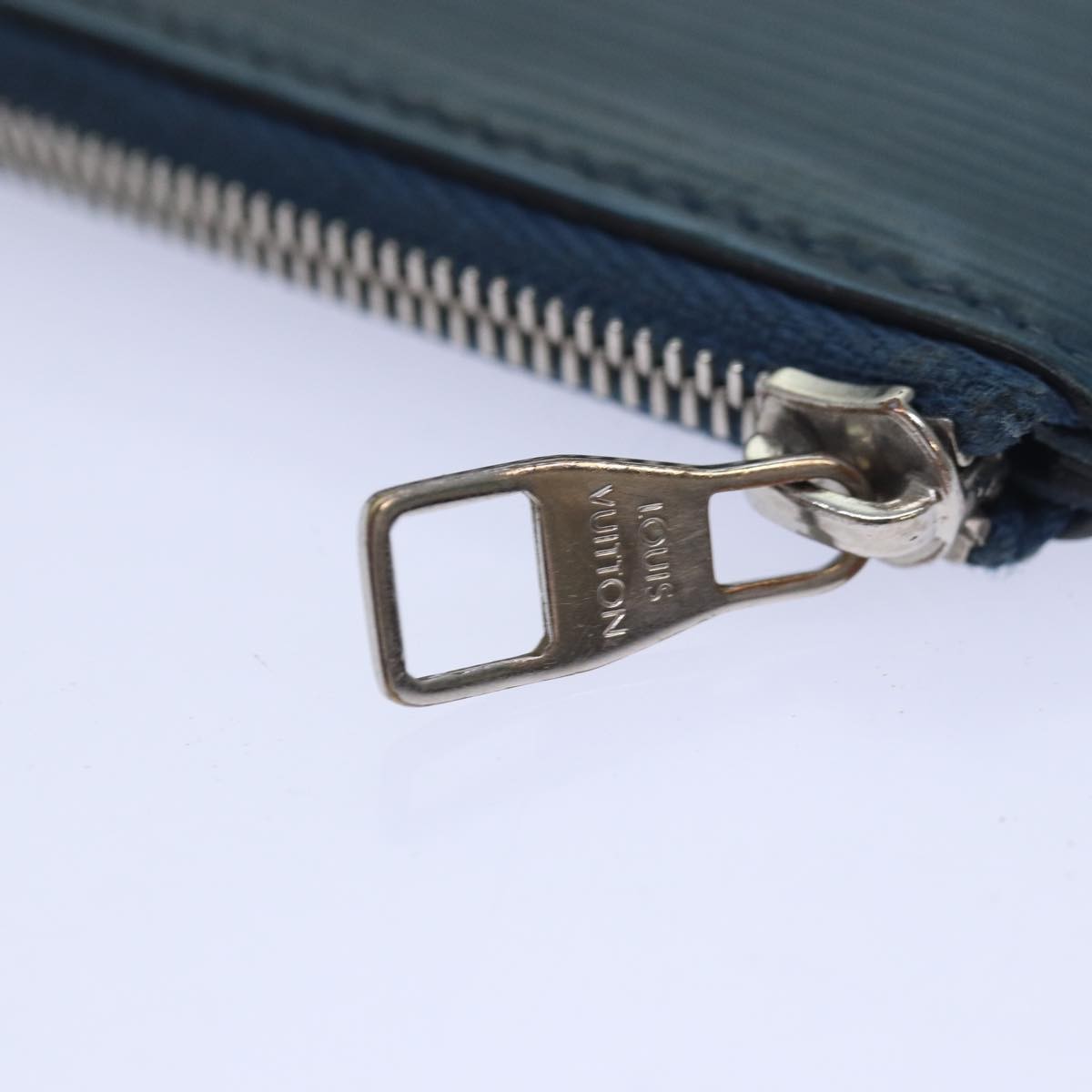 Louis Vuitton Porte-Monnaie NM Wallet Epi leather, BLUE, LEATHER, Wallets