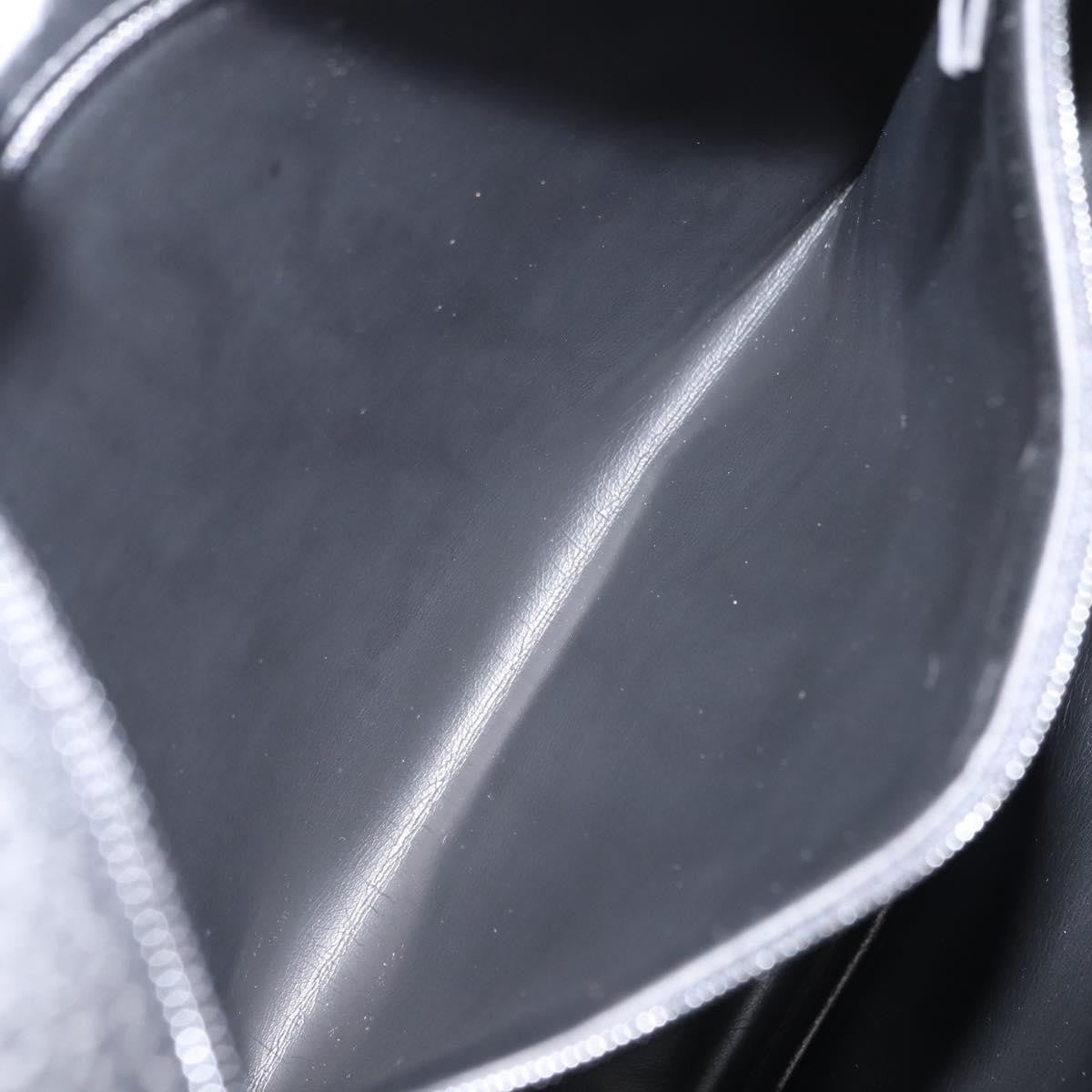 Christian Dior Vintage CD Handbag Leather, BLACK, LEATHER, Briefcase