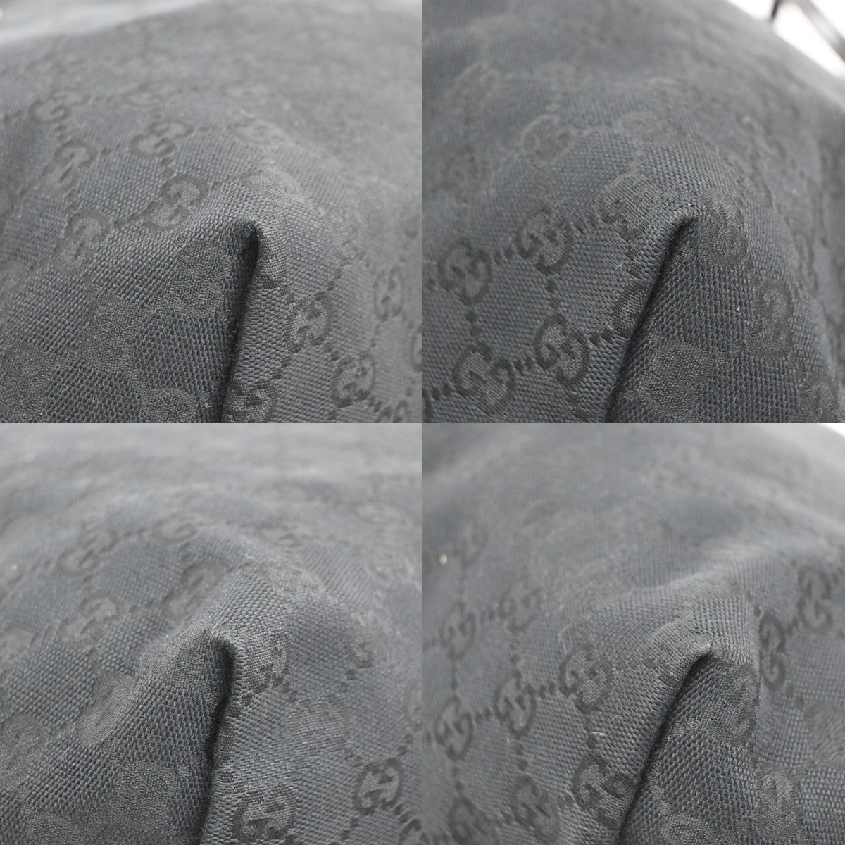 Gucci Jolie Tote GG Canvas, BLACK, CANVAS, Tote bag