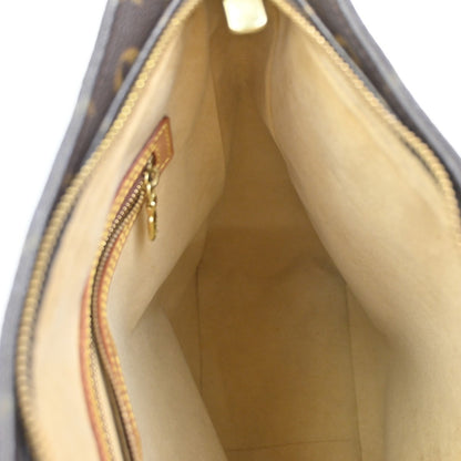 Louis Vuitton Looping Handbag Monogram Canvas, BROWN, CANVAS, Handbag