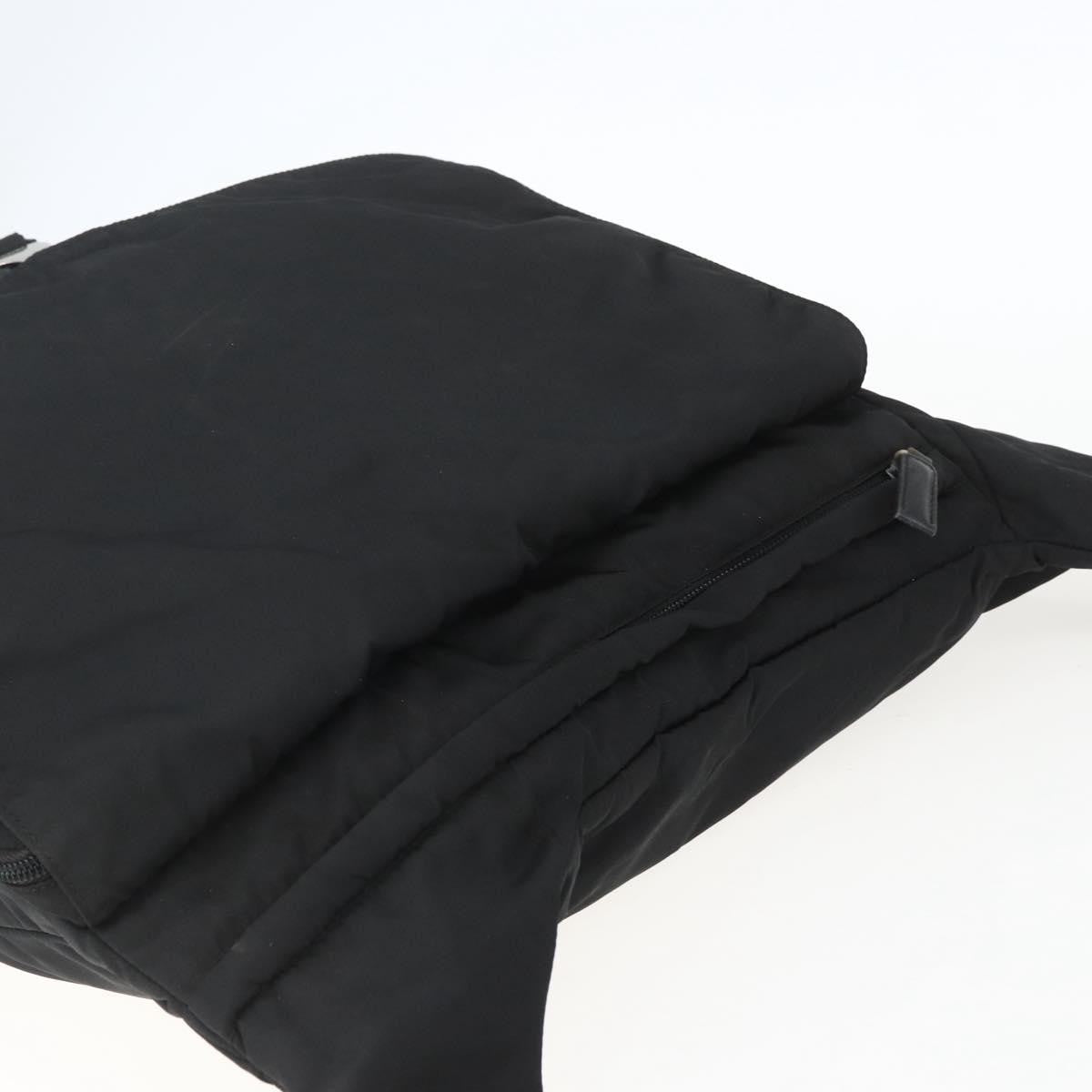 Prada Vintage Shoulder Bag Tessuto, BLACK, NYLON, Shoulder bag