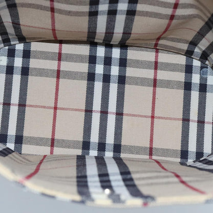 Burberry Nova check Shoulder bag Canvas, BEIGE, CANVAS, Shoulder bag