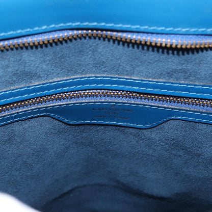 Louis Vuitton Saint Jacques Handbag Epi Leather, BLUE, LEATHER, Shoulder bag