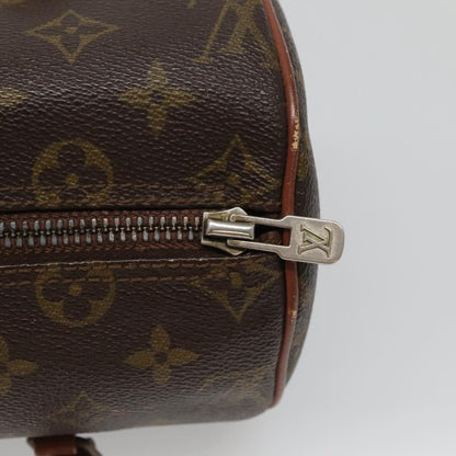Louis Vuitton Papillon Handbag Monogram Canvas, BROWN, CANVAS, Handbag