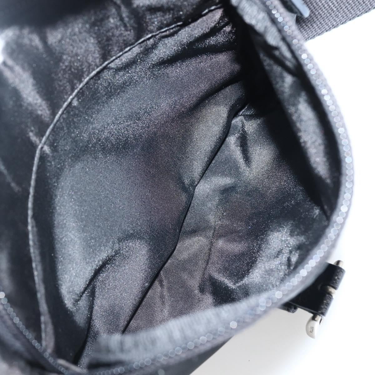 Prada Buckle Messenger Bag Tessuto, BLACK, NYLON, Crossbody bag