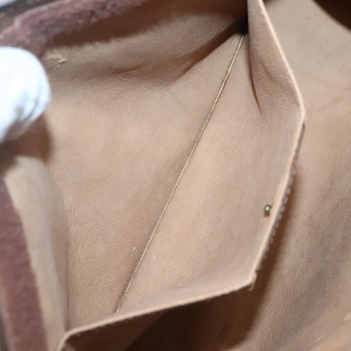 Gucci Vintage old clutch Canvas, BEIGE, PVC, Clutche & pouche