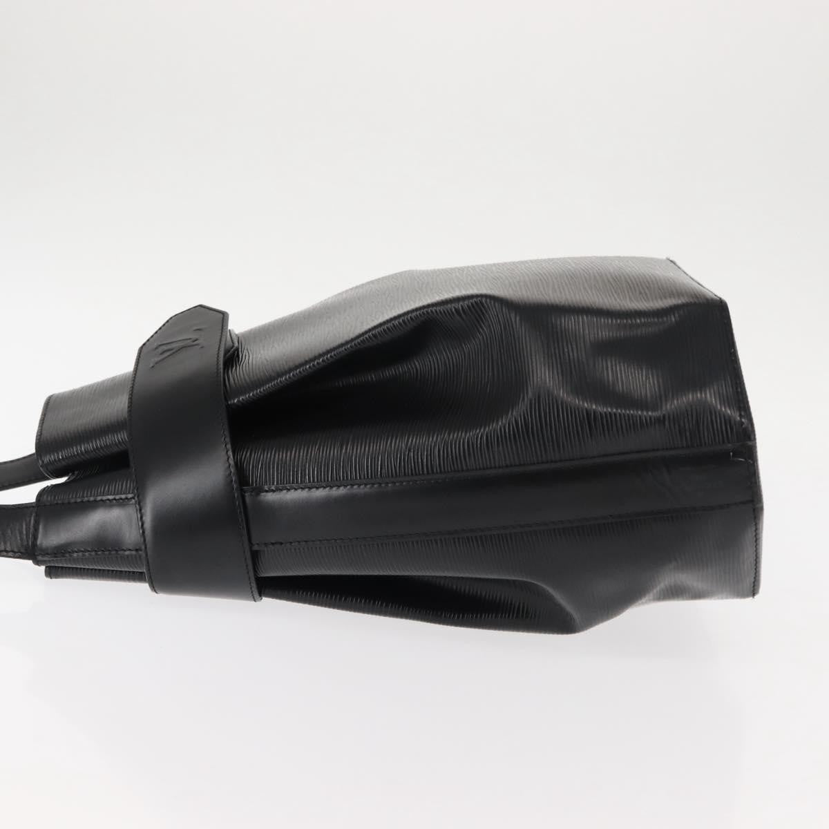 Louis Vuitton Vintage Sac d'Epaule Handbag Epi Leather, BLACK, LEATHER, Handbag