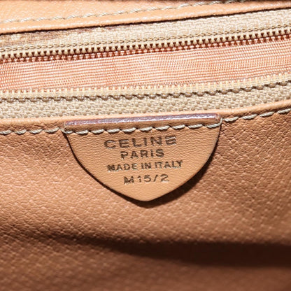 Celine Vintage Macadam Tote bag Canvas, BROWN, CANVAS, Tote bag