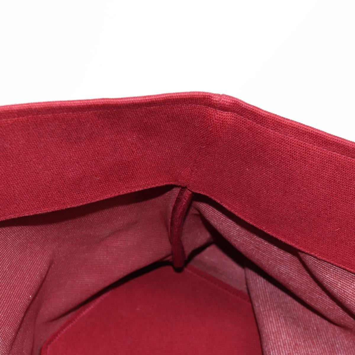 Bottega Veneta Double Chain Tote Canvas, RED, CANVAS, Tote bag