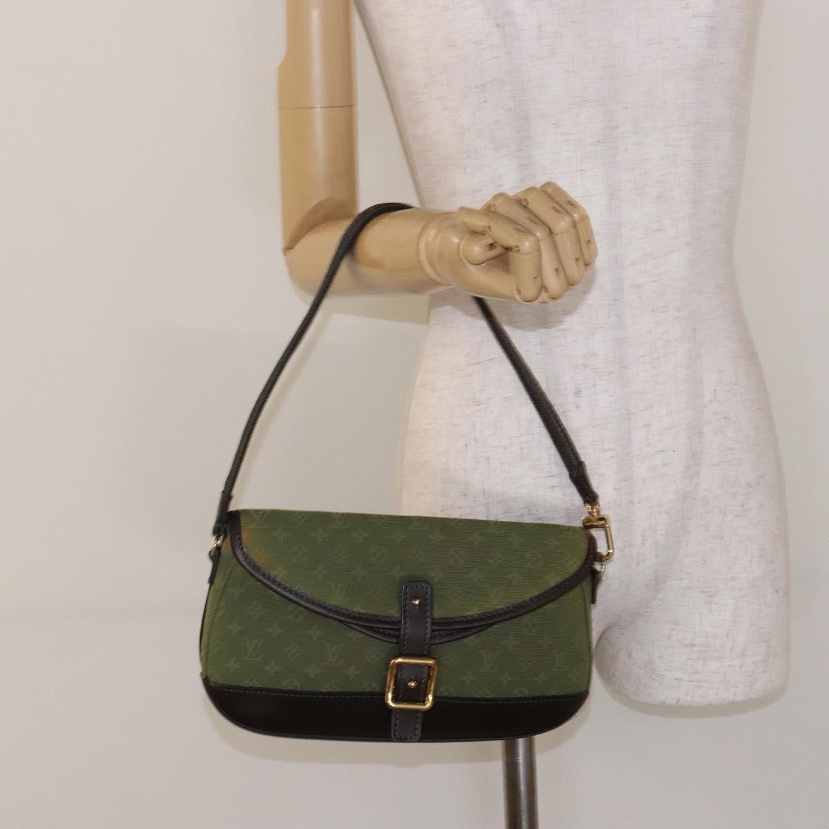 Louis Vuitton Marjorie Handbag Mini Lin, KHAKI, CANVAS, Handbag
