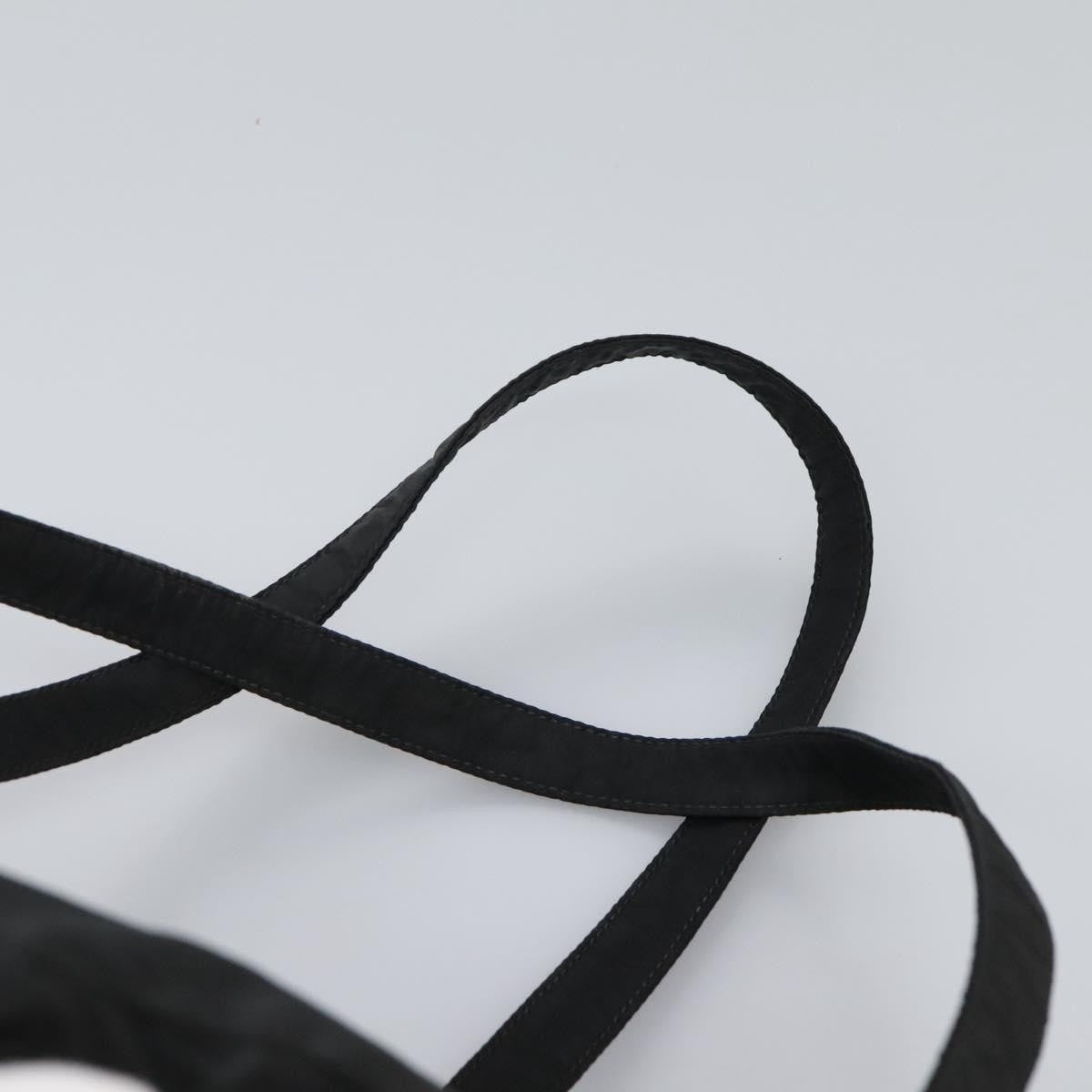 Prada Flap Drawstring Backpack Tessuto, BLACK, NYLON, Backpack