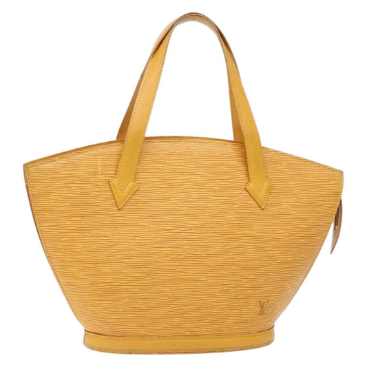 Louis Vuitton Saint Jacques Handbag Epi Leather, YELLOW, LEATHER, Handbag