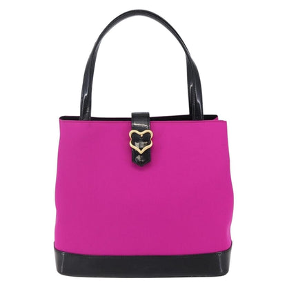 Saint Laurent Vintage Handbag Nylon, PINK, NYLON, Handbag