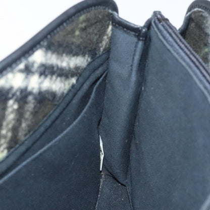 Burberry Nova Check Handbag Tweed, KHAKI, WOOL, Handbag