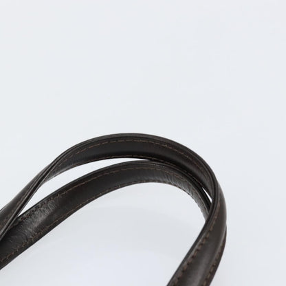 Fendi Vintage Top Handle Bag Leather, BROWN, LEATHER, Handbag