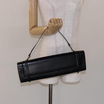 Loewe Vintage Shoulder Bag Leather, BLACK, LEATHER, Shoulder bag