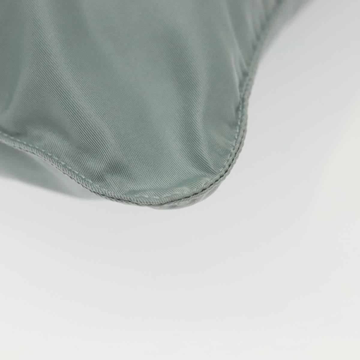 Prada Flat Messenger Bag Tessuto, BLUE, NYLON, Shoulder bag