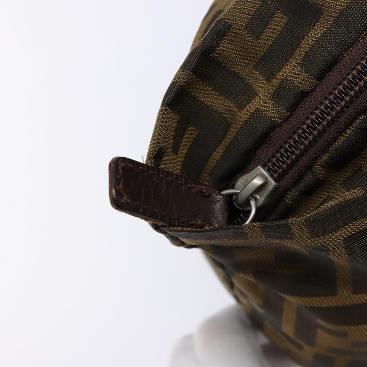 Fendi Vintage Zucca Zucca canvas, BROWN, CANVAS, Handbag