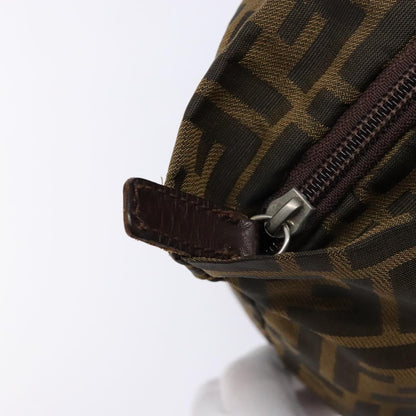 Fendi Vintage Zucca Zucca canvas, BROWN, CANVAS, Handbag