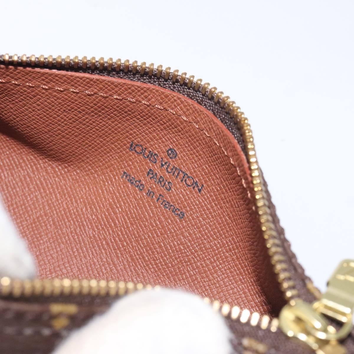 Louis Vuitton Papillon Pochette Monogram Canvas, BROWN, CANVAS, Handbag