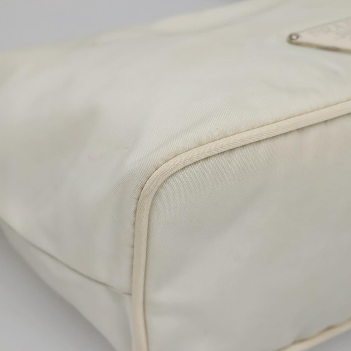 Prada Sirio Hobo Tessuto, WHITE, NYLON, Shoulder bag