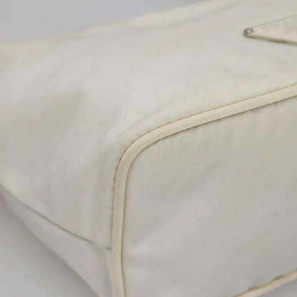 Prada Sirio Hobo Tessuto, WHITE, NYLON, Shoulder bag