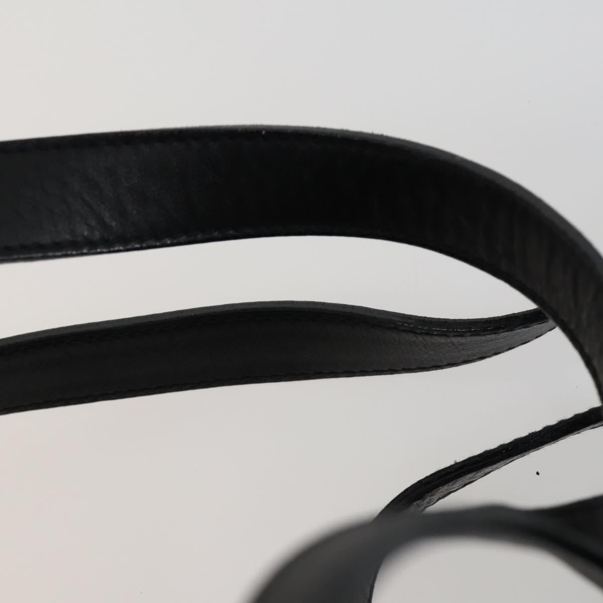 Salvatore Ferragamo Gancini Backpack Leather, BLACK, LEATHER, Backpack