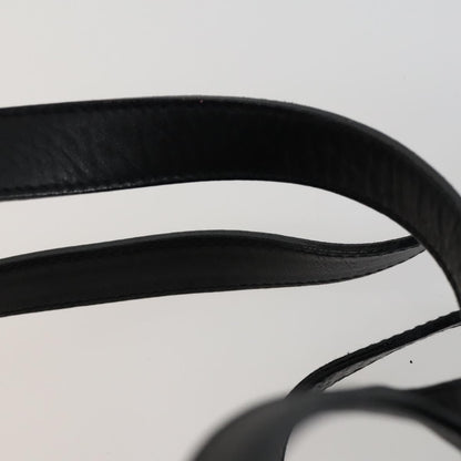 Salvatore Ferragamo Gancini Backpack Leather, BLACK, LEATHER, Backpack