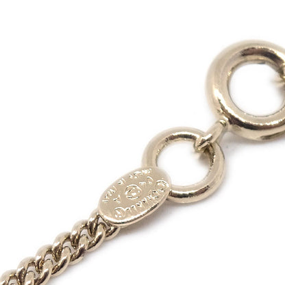 Chanel CC Logo Pendant Necklace Metal, SILVER, SILVER_PLATED, Necklace