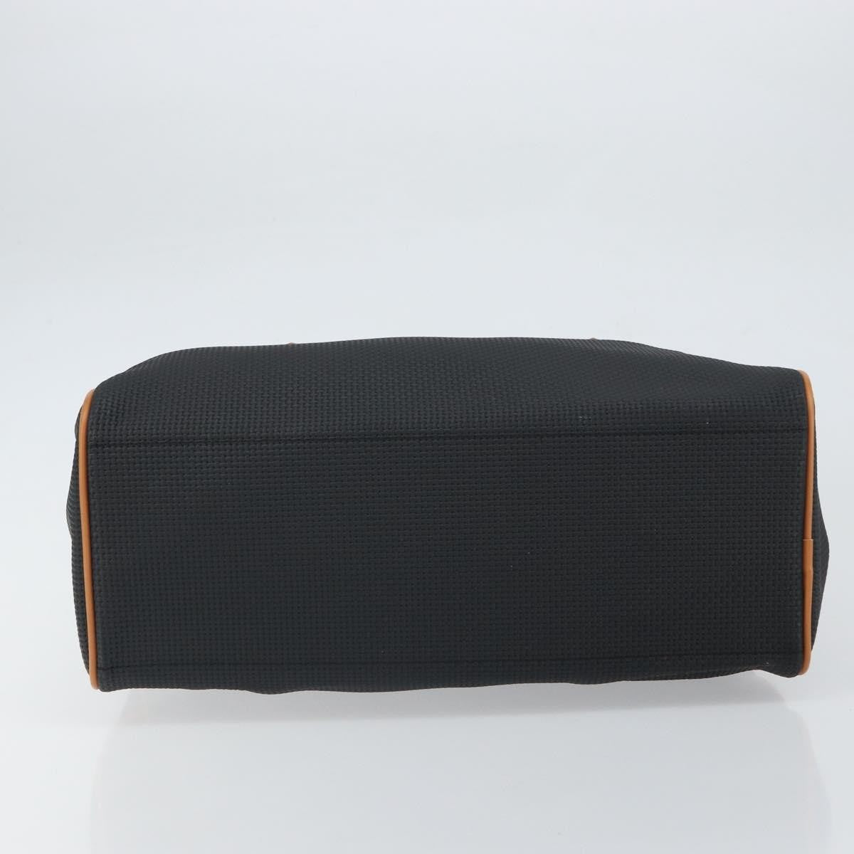 Saint Laurent Vintage Boston PVC Leather, BLACK, PVC, Handbag