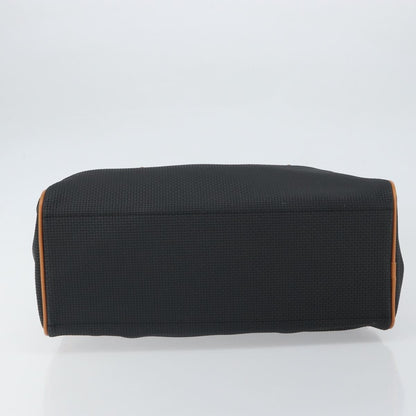 Saint Laurent Vintage Boston PVC Leather, BLACK, PVC, Handbag