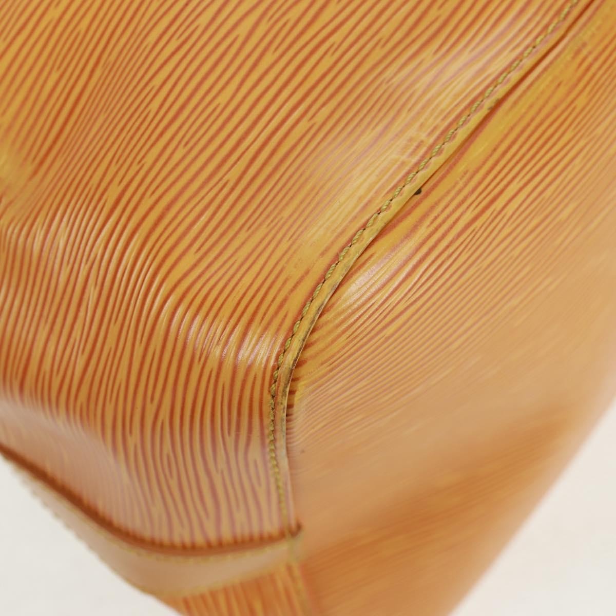 Louis Vuitton Petit Noe Handbag Epi Leather, YELLOW, LEATHER, Shoulder bag