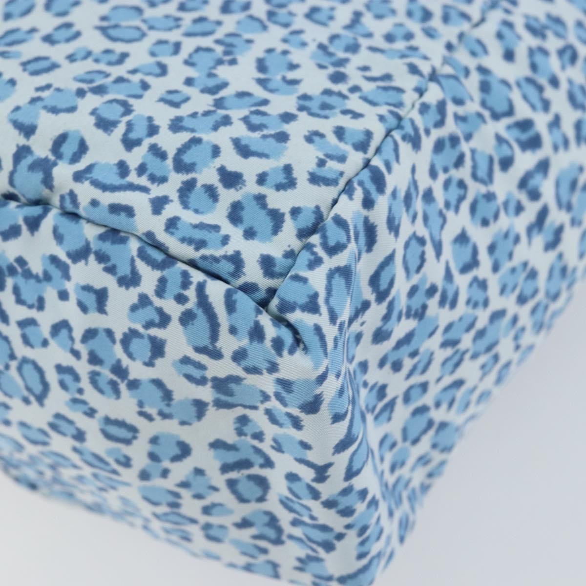 Bottega Veneta Vintage Tote Bag Nylon, BLUE, NYLON, Tote bag