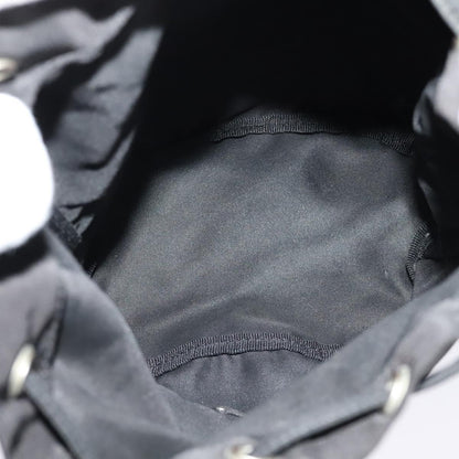 Prada Vela Drawstring Bucket Wristlet Pouch Tessuto, BLACK, NYLON, Clutche & pouche