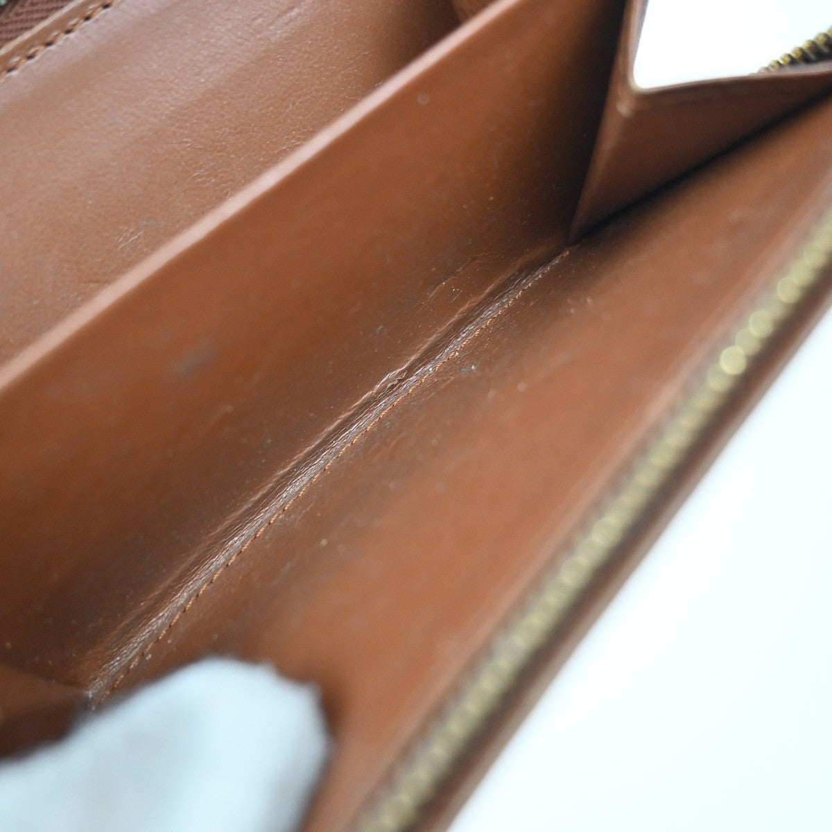 Louis Vuitton Porte Monnaie Billets Tresor Wallet Monogram Canvas, BROWN, CANVAS, Wallets