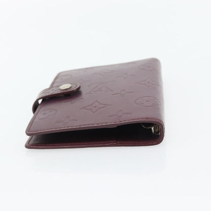 Louis Vuitton Agenda Cover Monogram Canvas, Purple, Canvas, Clutch