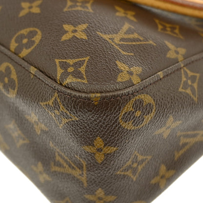 Louis Vuitton Looping Handbag Monogram Canvas, BROWN, CANVAS, Shoulder bag
