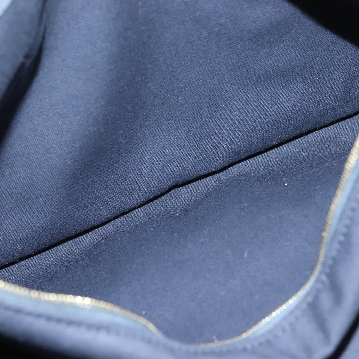 Hermes Fourre Tout Tote Canvas, NAVY, CANVAS, Tote bag