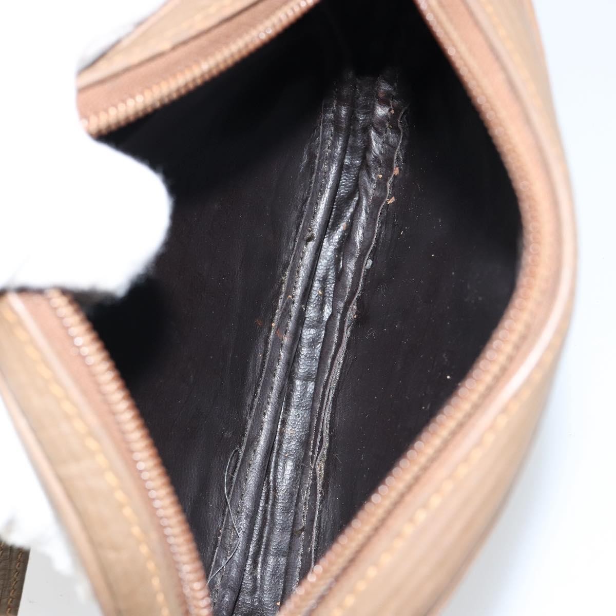 Fendi Zucchino Canvas, BEIGE, CANVAS, Shoulder bag