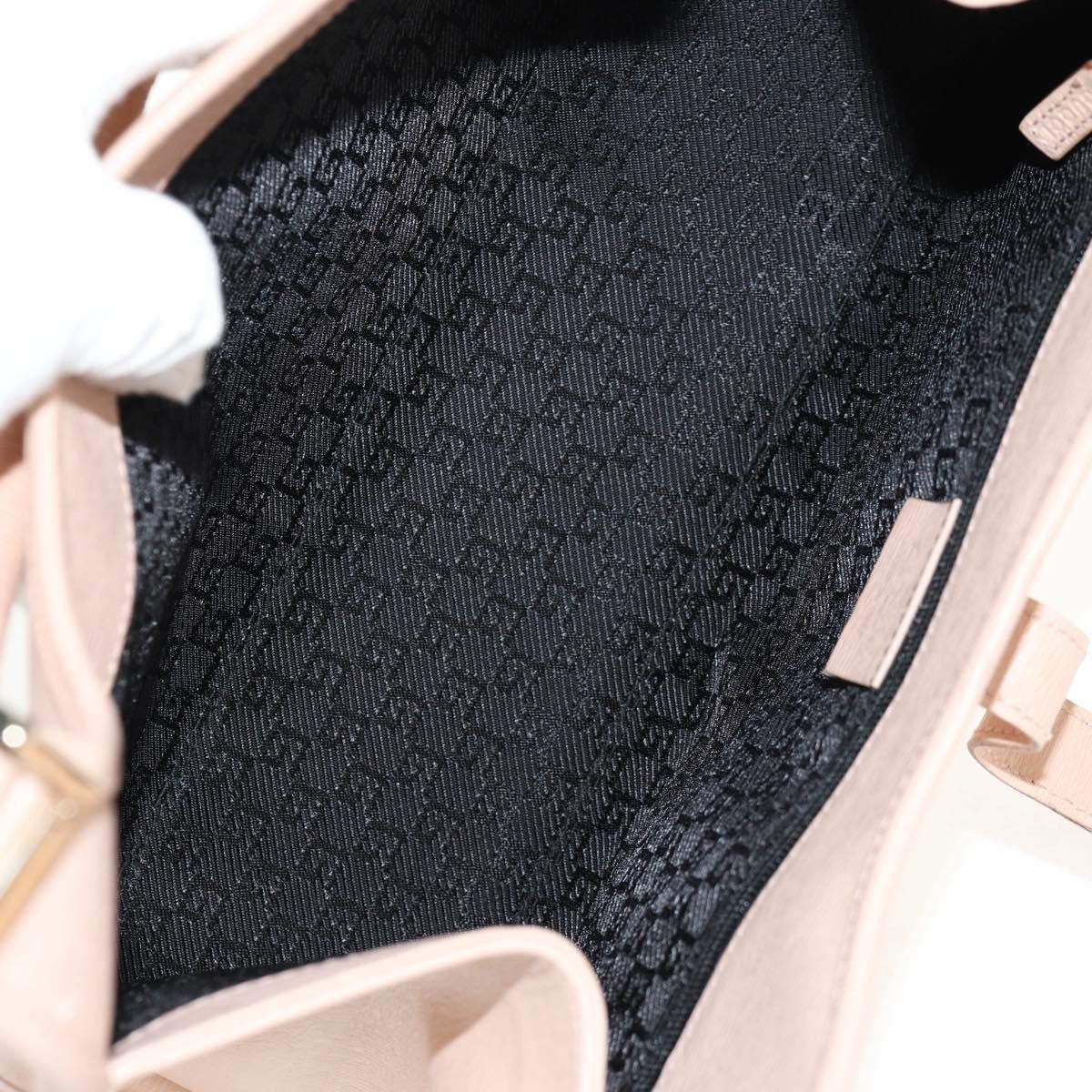 Gucci Vintage Jackie Handbag Leather, PINK, LEATHER, Handbag