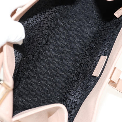 Gucci Vintage Jackie Handbag Leather, PINK, LEATHER, Handbag