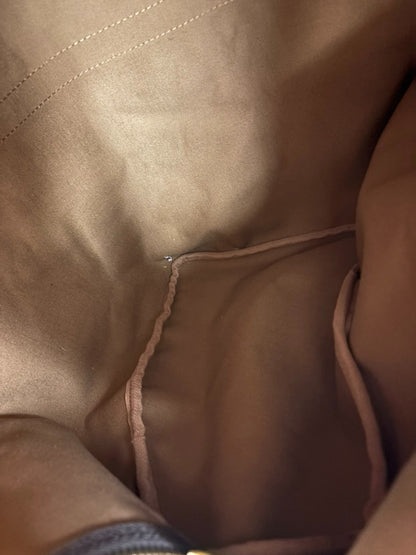 Louis Vuitton Keepall Bag Monogram Canvas, BROWN, LEATHER, Travel bag