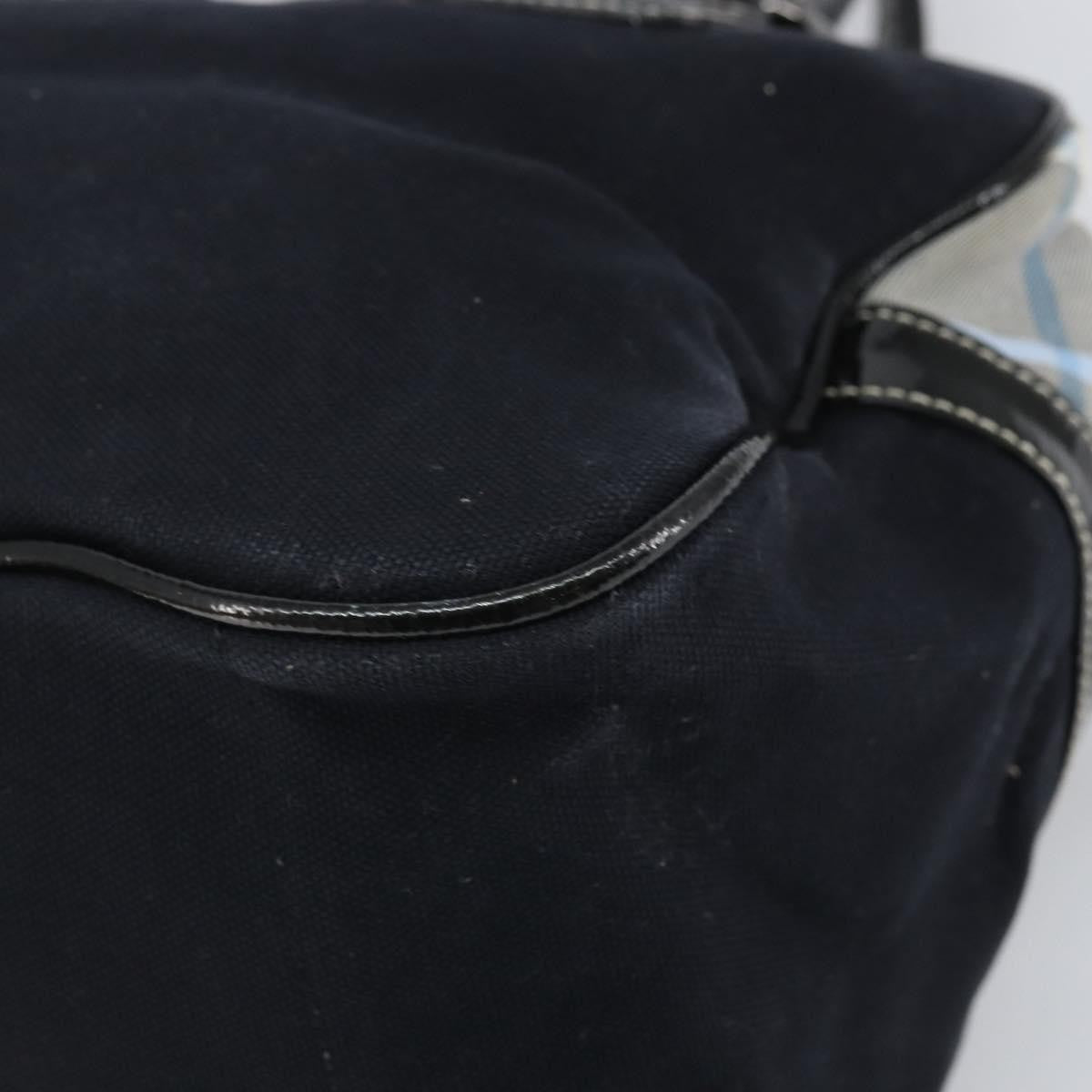 Burberry Blue Label Handbag Canvas, BLACK, CANVAS, Handbag