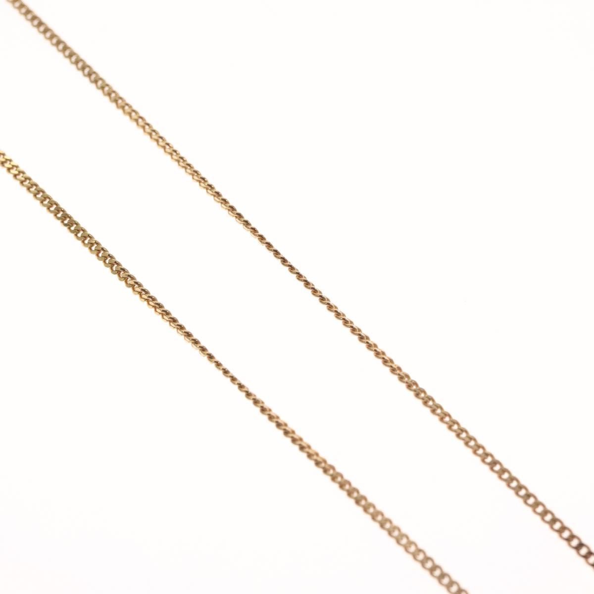 Christian Dior CD Pendant Necklace Gold-plated, GOLD, METAL, Necklace