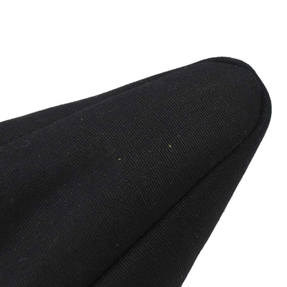 Hermes Herbag Clutch Canvas, Black, Canvas, Handbag