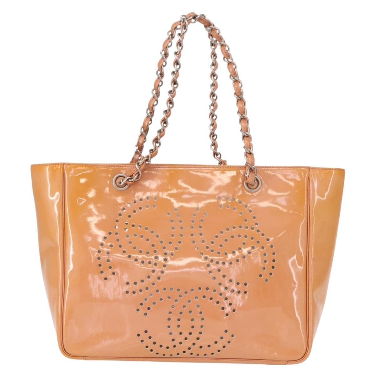 Chanel Triple CC Tote Patent, PINK, PATENT_LEATHER, Tote bag