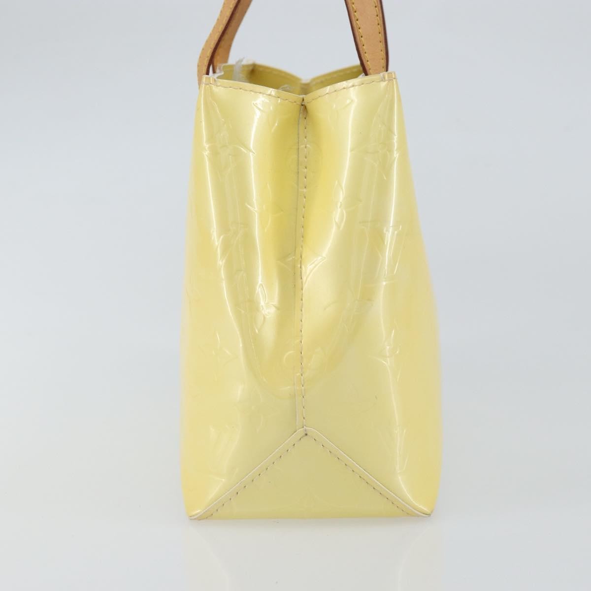 Louis Vuitton Reade Handbag Monogram Vernis, BEIGE, PATENT_LEATHER, Handbag