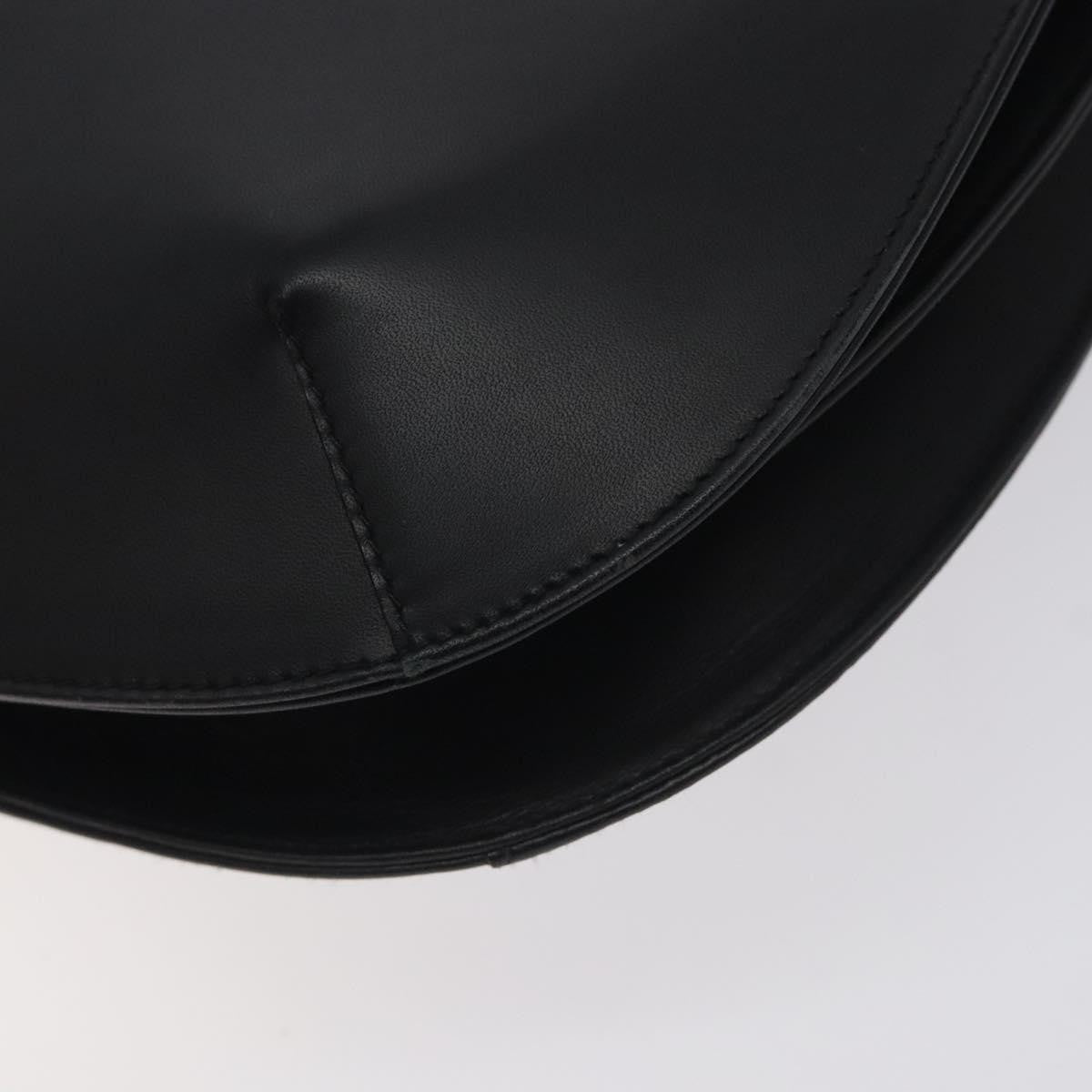 Salvatore Ferragamo Vintage Shoulder Bag Leather, BLACK, LEATHER, Shoulder bag