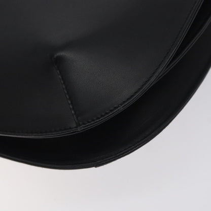 Salvatore Ferragamo Vintage Shoulder Bag Leather, BLACK, LEATHER, Shoulder bag